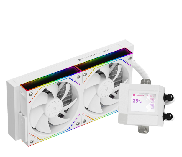 Thermalright Core Matrix 240 Vision Argb White 2x120mm - 1426038 - zdjęcie